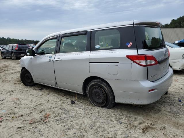JN8AE2KP7E9101846 - 2014 NISSAN QUEST S ვერცხლისფერი ფოტო 2