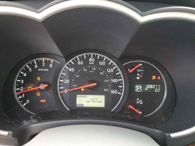 JN8AE2KP7E9101846 - 2014 NISSAN QUEST S ვერცხლისფერი ფოტო 9