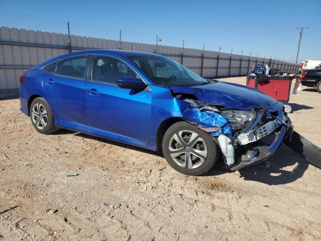 2HGFC2F55JH587875 - 2018 HONDA CIVIC LX BLUE photo 4