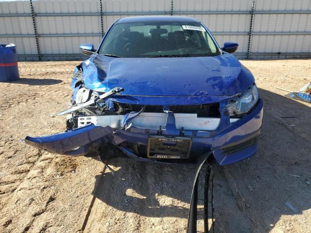 2HGFC2F55JH587875 - 2018 HONDA CIVIC LX BLUE photo 5