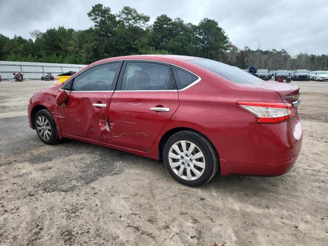 3N1AB7AP5DL781239 - 2013 NISSAN SENTRA S 红色 照片 2