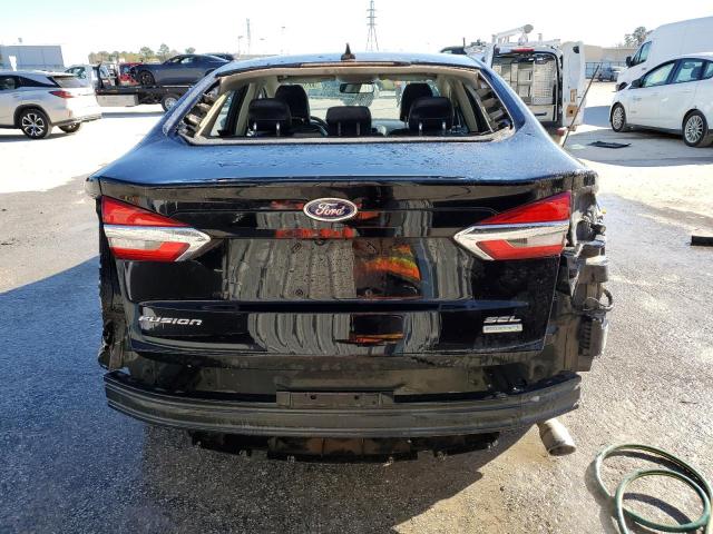 3FA6P0CD7LR177952 - 2020 FORD FUSION SEL BLACK photo 6