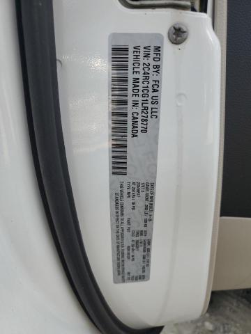 2C4RC1CG1LR278770 - 2020 CHRYSLER VOYAGER LX Ağ foto 13