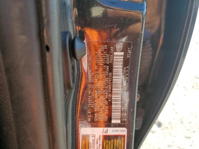 4T1BF1FK6EU792298 - 2014 TOYOTA CAMRY L GRAY photo 12