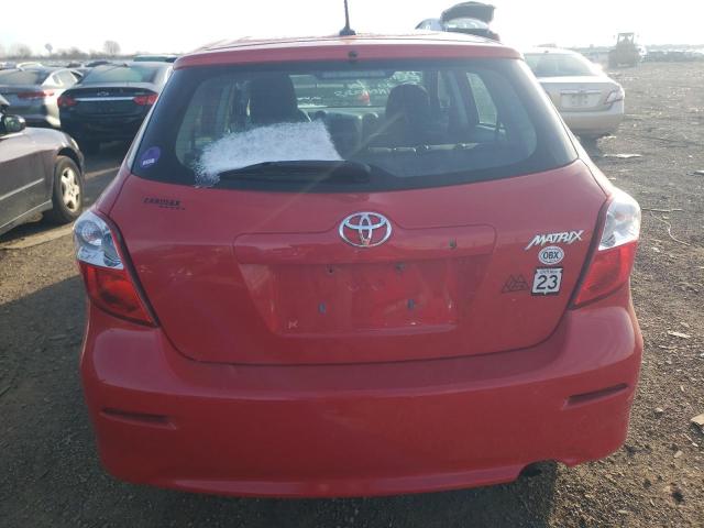 2T1KU4EE6BC536629 - 2011 TOYOTA COROLLA MA RED photo 6