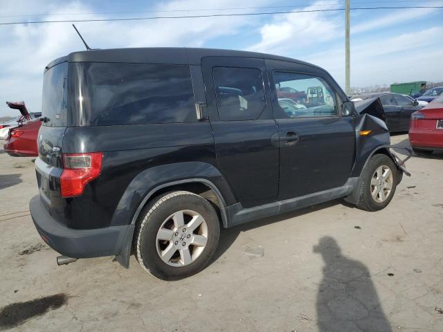 5J6YH2H73AL007754 - 2010 HONDA ELEMENT EX BLACK photo 3