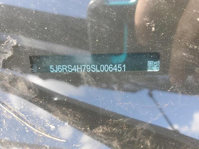 5J6RS4H79SL006451 - 2025 HONDA CR-V EXL BLACK photo 13