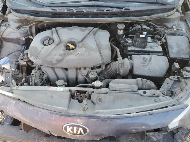 KNAFX4A68F5323561 - 2015 KIA FORTE LX GRAY photo 11