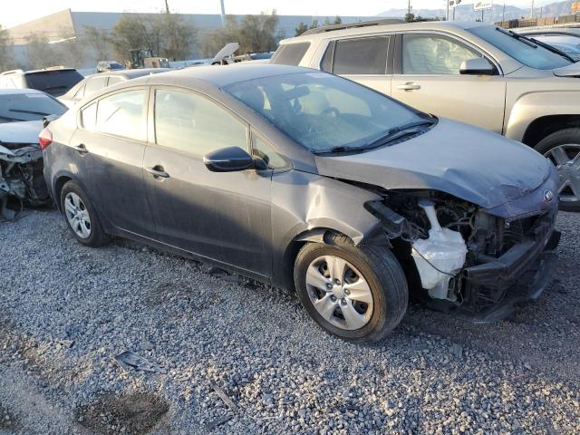 KNAFX4A68F5323561 - 2015 KIA FORTE LX GRAY photo 4