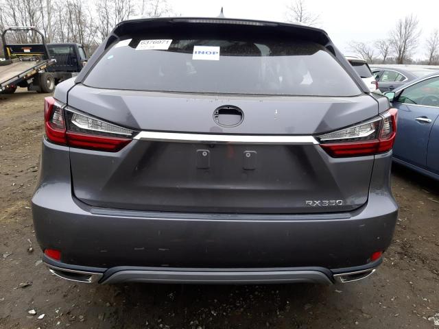 2T2HZMDA0LC253182 - 2020 LEXUS RX 350 GRAY photo 6