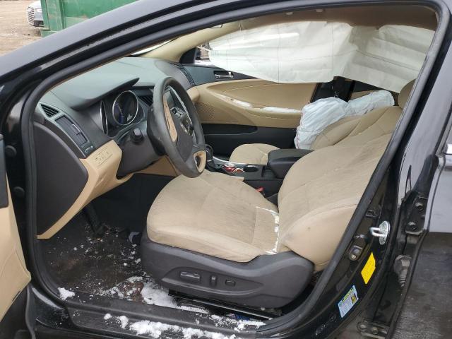 5NPEB4AC7BH213050 - 2011 HYUNDAI SONATA GLS BLACK photo 7