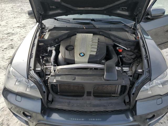 5UXZW0C52CL674973 - 2012 BMW X5 XDRIVE35D GRAY photo 12