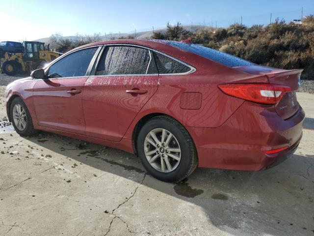 5NPE24AF1FH117866 - 2015 HYUNDAI SONATA SE RED photo 2