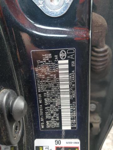 2T1BURHEXFC405413 - 2015 TOYOTA COROLLA L 黑色 照片 13