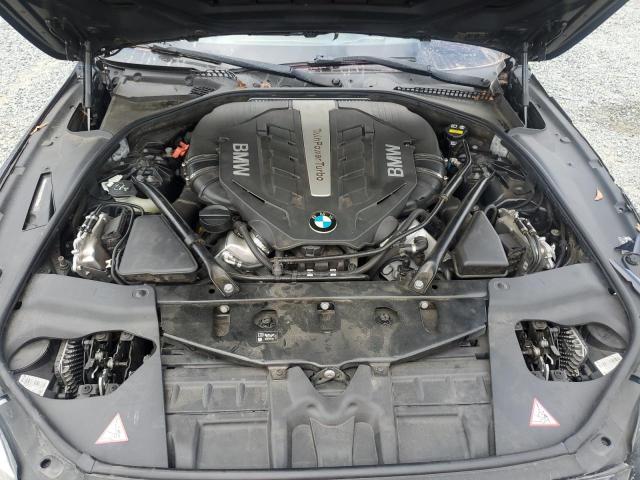 WBA6D4C54GD977560 - 2016 BMW 650 I GRAN COUPE BLACK photo 11