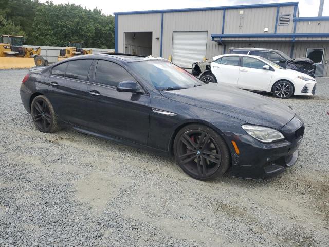 WBA6D4C54GD977560 - 2016 BMW 650 I GRAN COUPE BLACK photo 4