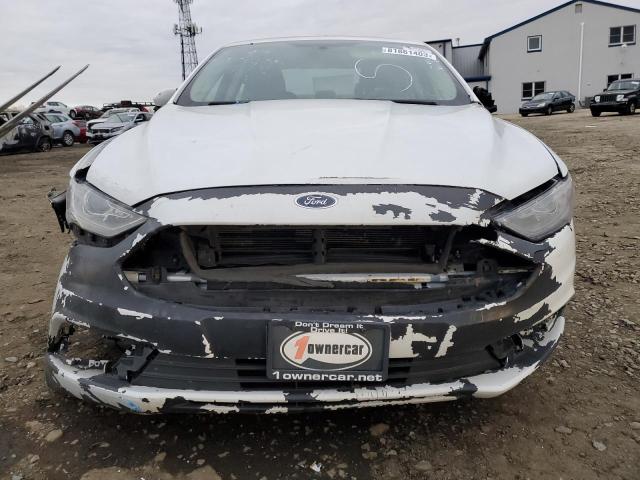 3FA6P0LU6JR101488 - 2018 FORD FUSION SE HYBRID WHITE photo 5