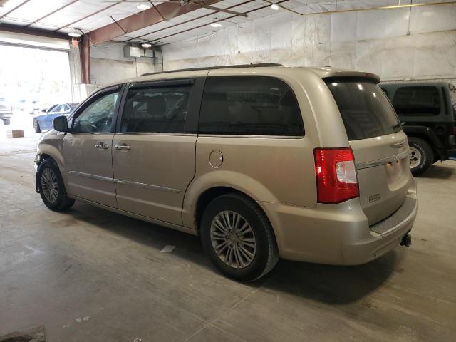 2C4RC1CG0FR513485 - 2015 CHRYSLER TOWN & COU TOURING L TAN photo 2