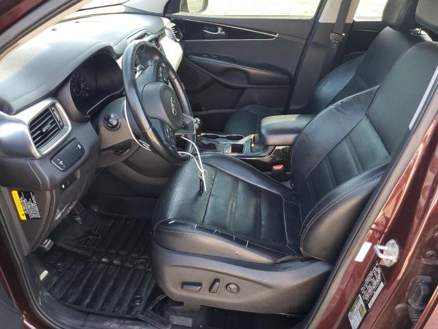 5XYPH4A1XHG288007 - 2017 KIA SORENTO EX Бордовий фото 7