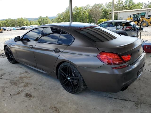 WBA6B2C51FGB99101 - 2015 BMW 650 I GRAN COUPE BROWN photo 2