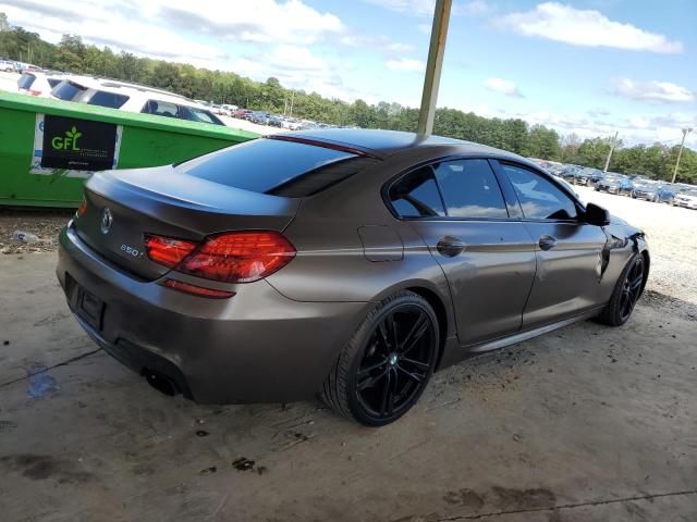 WBA6B2C51FGB99101 - 2015 BMW 650 I GRAN COUPE BROWN photo 3