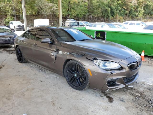 WBA6B2C51FGB99101 - 2015 BMW 650 I GRAN COUPE BROWN photo 4