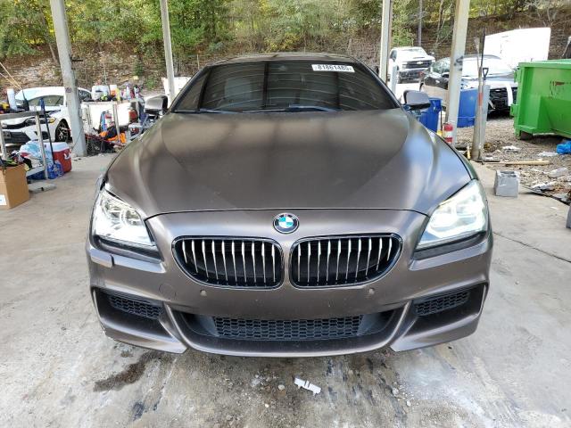 WBA6B2C51FGB99101 - 2015 BMW 650 I GRAN COUPE BROWN photo 5