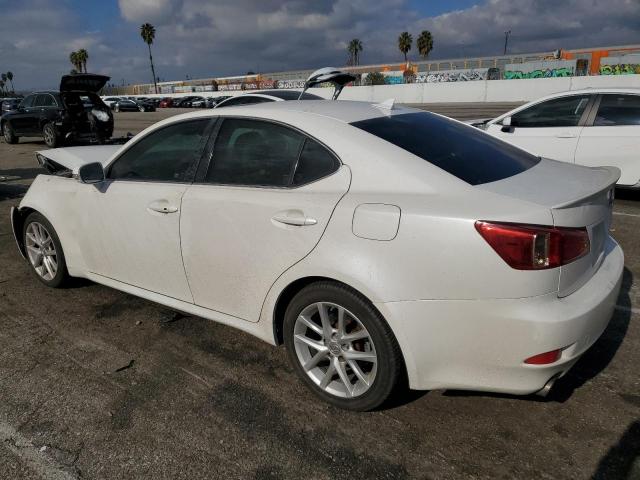 JTHBF5C2XB5149148 - 2011 LEXUS IS 250 WHITE photo 2