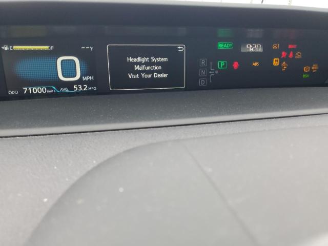 JTDKARFU6K3081303 - 2019 TOYOTA PRIUS Ağ foto 9