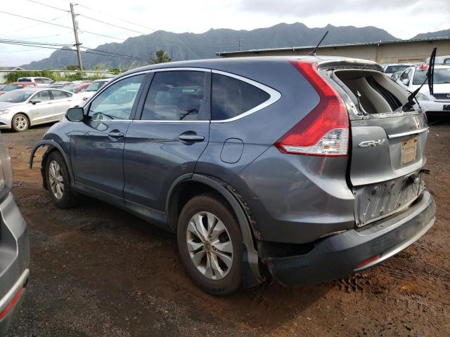 2HKRM4H51DH618410 - 2013 HONDA CR-V EX GRAY photo 2