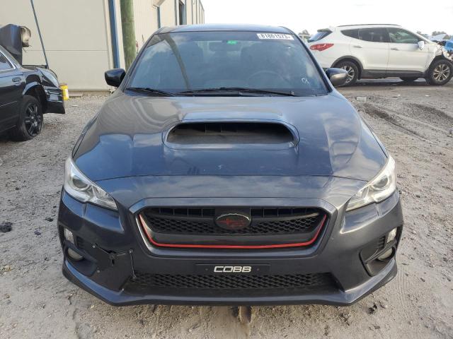 JF1VA1E67H9837928 - 2017 SUBARU WRX PREMIUM GRAY photo 5