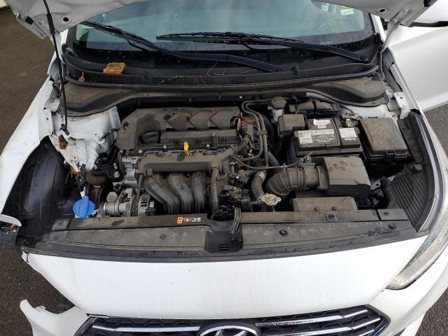 3KPC24A62ME132501 - 2021 HYUNDAI ACCENT SE WHITE photo 11