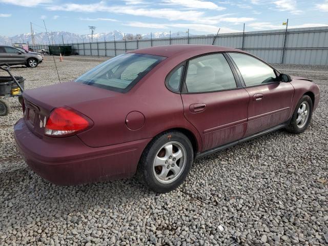 1FAFP53U16A245769 - 2006 FORD TAURUS SE RED photo 3