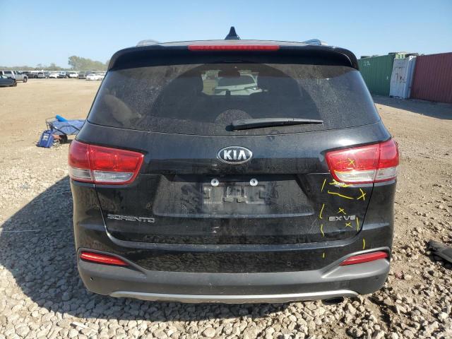 5XYPHDA56GG180548 - 2016 KIA SORENTO EX BLACK photo 6