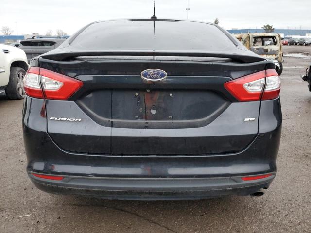 3FA6P0H75GR167090 - 2016 FORD FUSION SE BLACK photo 6