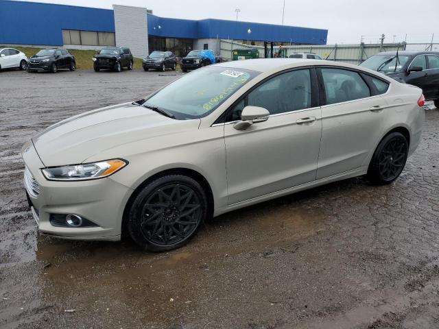 3FA6P0H96FR158897 - 2015 FORD FUSION SE GOLD photo 1