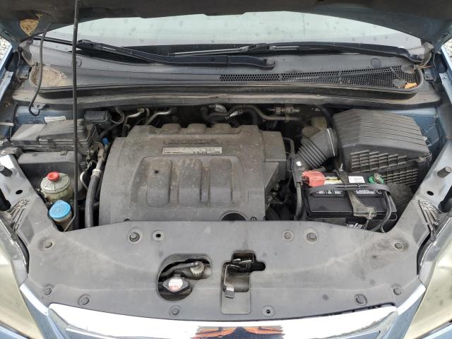 5FNRL386X6B093449 - 2006 HONDA ODYSSEY EXL ლურჯი ფოტო 12