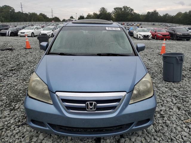 5FNRL386X6B093449 - 2006 HONDA ODYSSEY EXL ლურჯი ფოტო 5