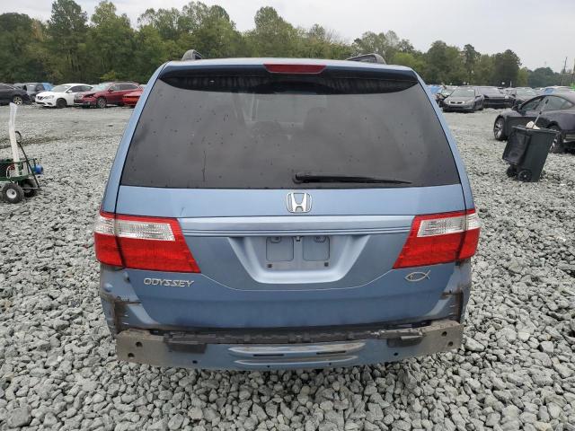 5FNRL386X6B093449 - 2006 HONDA ODYSSEY EXL ლურჯი ფოტო 6
