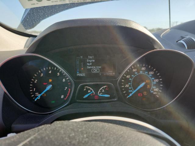 1FMCU0JX8FUA06395 - 2015 FORD ESCAPE TITANIUM ნაცრისფერი ფოტო 9