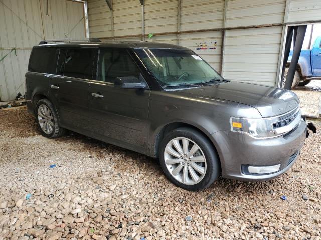 2FMGK5C86HBA05460 - 2017 FORD FLEX SEL ნაცრისფერი ფოტო 4