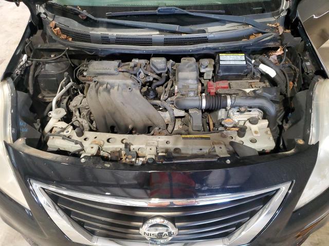 3N1CN7AP0DL819105 - 2013 NISSAN VERSA S BLACK photo 11