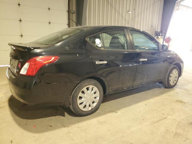 3N1CN7AP0DL819105 - 2013 NISSAN VERSA S BLACK photo 3