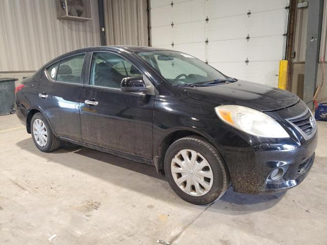 3N1CN7AP0DL819105 - 2013 NISSAN VERSA S BLACK photo 4