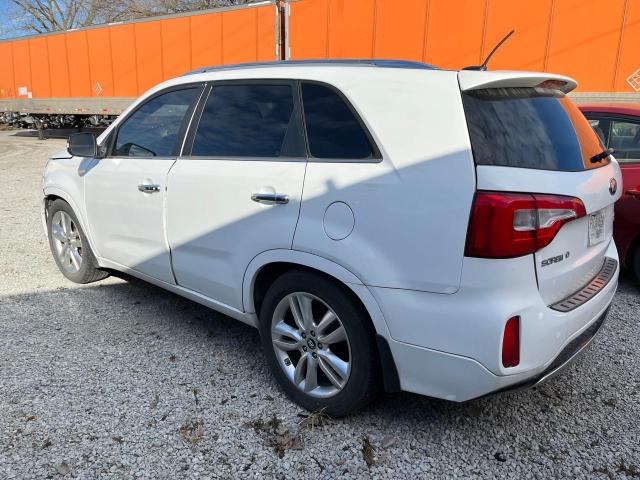 5XYKW4A72EG467626 - 2014 KIA SORENTO SX WHITE photo 3