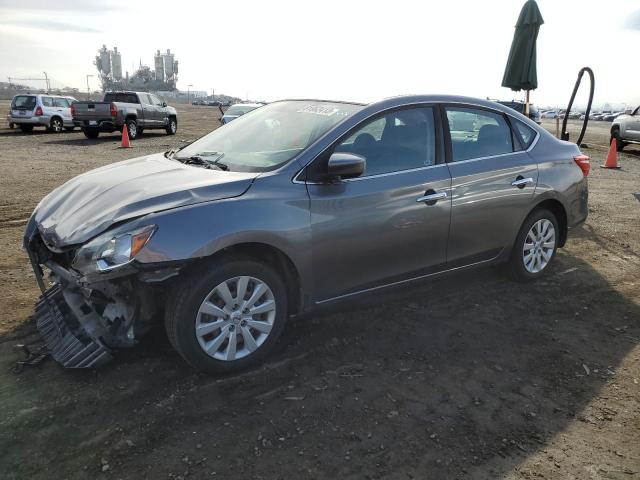 3N1AB7AP3GY294029 - 2016 NISSAN SENTRA S SILVER photo 1