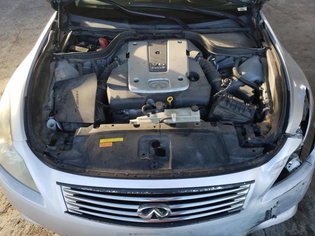 JNKCV64EX8M109026 - 2008 INFINITI G37 BASE SILVER photo 11