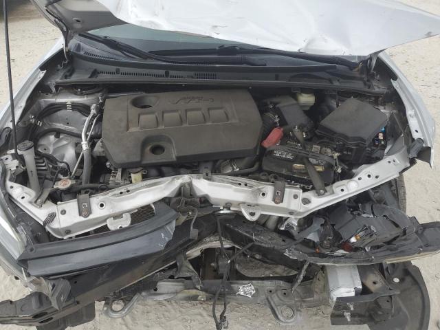 2T1BURHE6HC903403 - 2017 TOYOTA COROLLA L SILVER photo 11