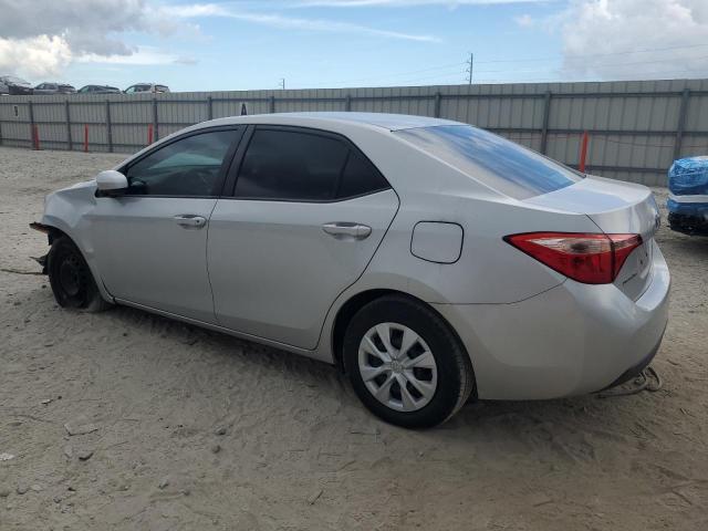 2T1BURHE6HC903403 - 2017 TOYOTA COROLLA L SILVER photo 2