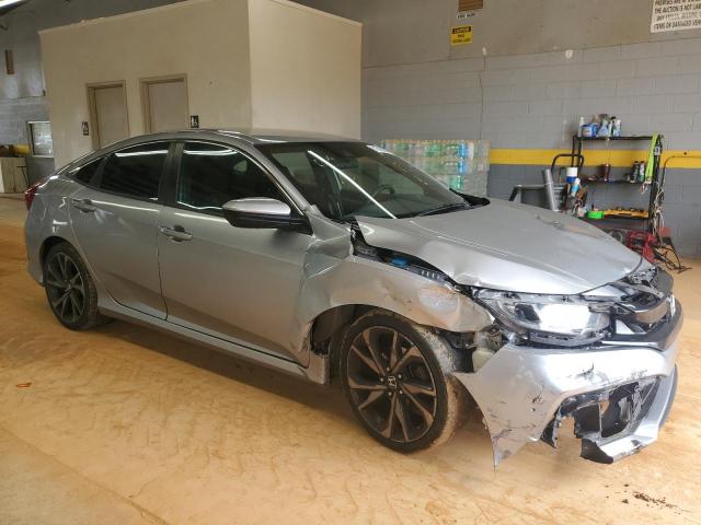 2HGFC2F88LH508695 - 2020 HONDA CIVIC SPORT SILVER photo 4
